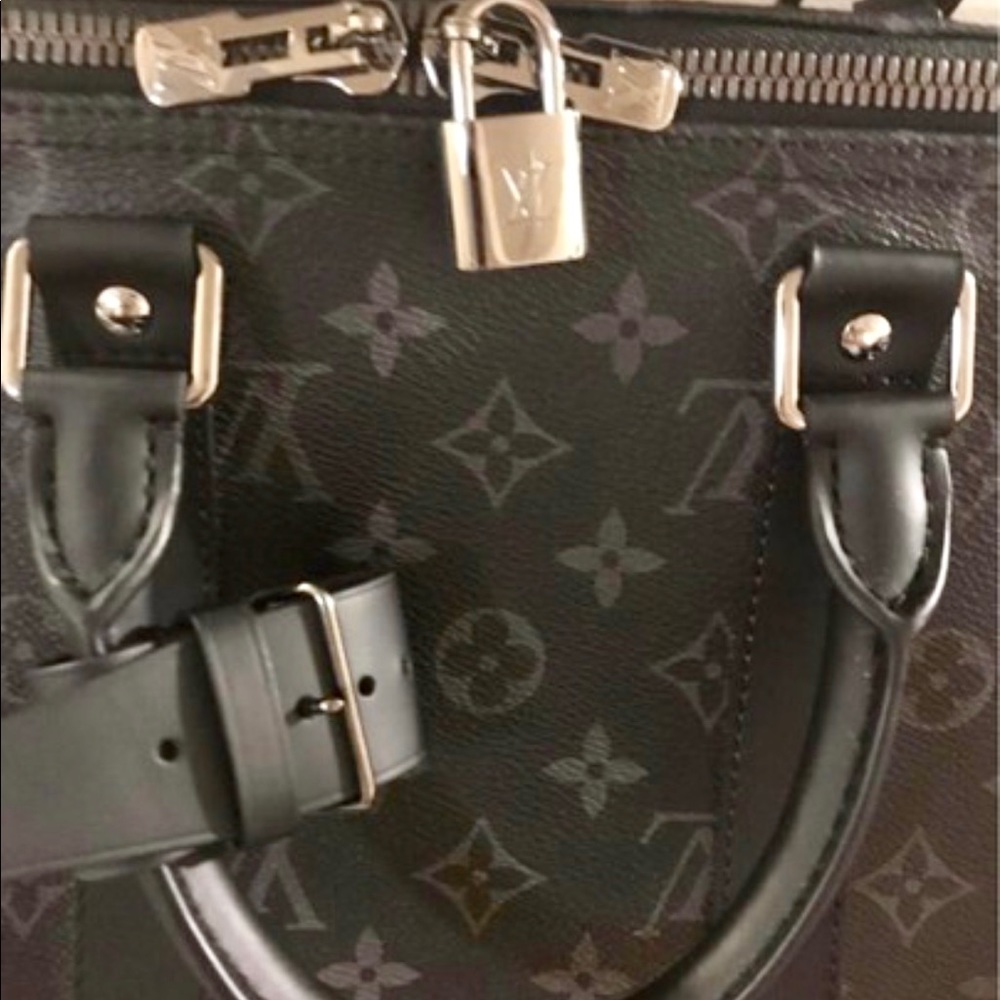 HOLD❌LOUIS VUITTON KEEPALL 45 B ECLIPSE - Picture 16 of 16